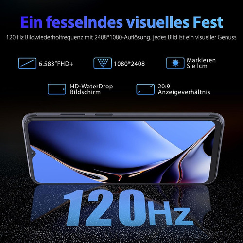 - Teléfono Inteligente Android 13, G99,