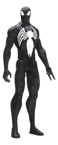 Marvel Ultimate Spider-man Titan Hero Series Traje Negro Fig