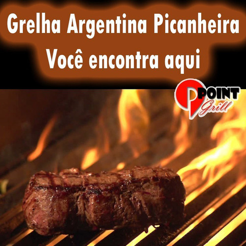 Grelha Churrasco Inox Argentina Parrilla 50x45