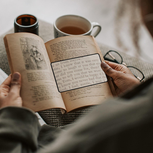 Lupa De Lectura Para Libros Lupa De Página Para Lectura Lupa