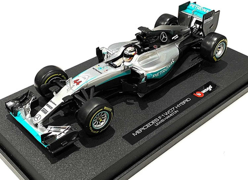 Mercedes F1 W07 Hybrid #44 Hamilton. Escala 1:18 Burago.