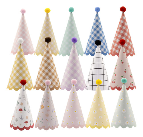 Chapeuzinho Pompom 9x16cm (5 Un)