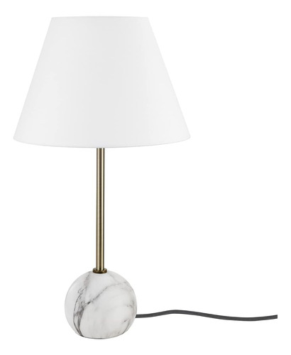 Globe Electric 67512 Lámpara De Mesa De 20 , Base De Mármol 