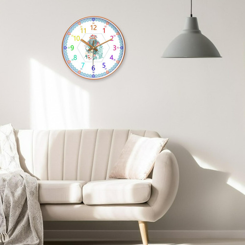 Reloj De Enseñanza De 12 Pulgadas Para Decir La Forma De