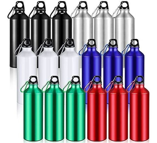 Potchen 18 Piezas Botellas De Aluminio A Granel 24 Oz Rrxyl