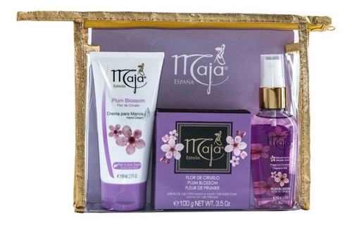 Maja Plum Body Splash 60ml + Crema 80ml + Jabón 100g