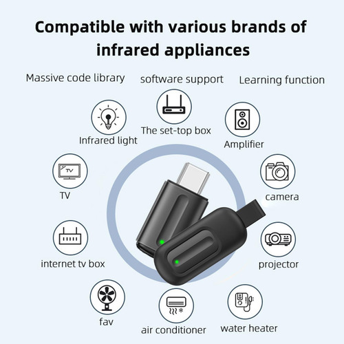 Adaptador De Control Remoto, Universal, Mini, 3 En 1
