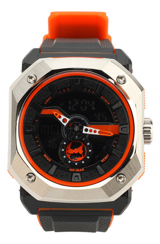 Reloj Deportivo Impermeable Para Hombre Con Doble Pantalla L