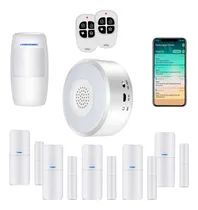 Comprar Alarma Inalambri Tuya Smart Con 3 Sensores Sirena Y Control