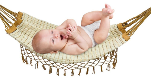 Mine Rede Para Bebê Até 18 Meses Caramelo Hipoalergenico Mr8 Desenho Geométrico