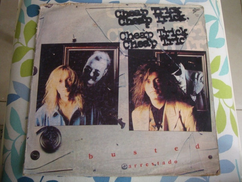 Vinilo Cheap Trick Busted Arrestado Bi1