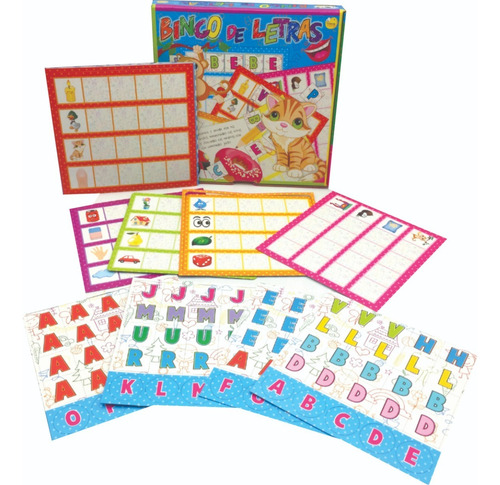 Juego De Mesa Bingo De Letras Armar Palabras +6 Años