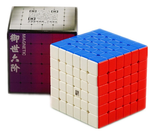 Cubo Mágico 6x6 Magnético Yj Yushi 6x6x6 Stickerless