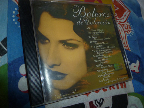Boleros De Coleccion - Vol.1 -cd Garantia Total - 1100 -
