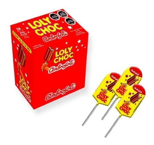 Chocolate Loly Choc 24 Paletas