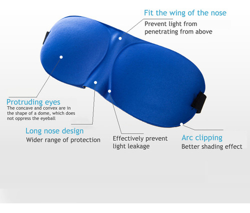 A Set De Mascarillas For Dormir Y Tapones For Los Oídos Para