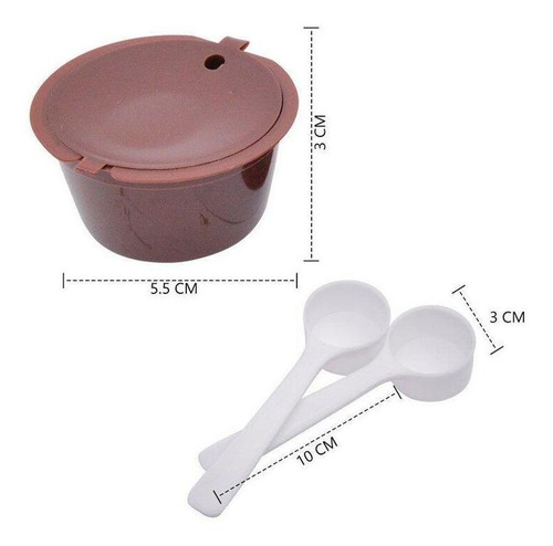 Imagen 3 de 6 de 10 Unidades Para Nescafe Dolce Gusto Cápsula De Café Filtro