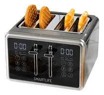 Comprar Tostadora Control Digital Smartlife Sl-tod1520 4 Panes 7 Color Gris