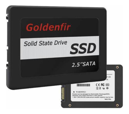 Ssd Goldenfir Notebook Ps3 Ps4 Ps5 Xbox T650-256gb Cor Preto