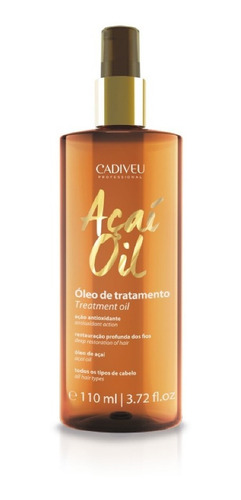 Imagem 2 de 3 de Cadiveu Açaí Oil - Óleo De Tratamento 110ml