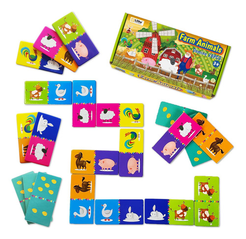 Juegos De Dominó De Doble Cara, Dominó De Animales Para Niño