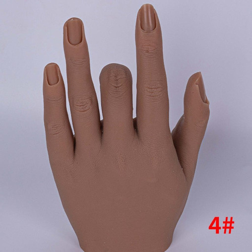 Practicar Uñas De Mano Suministros Falsas Manos Piel Normal