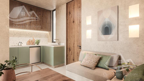 Departamento En Venta En Aflora Aldea Zama Tulum Hcs5442