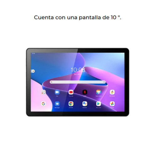 Tablet Lenovo Tab M10 3rd Gen TB328FU 10" 64GB storm gray y 4GB de memoria RAM - Excelente (Reacondicionado)