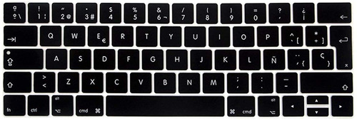 Protector De Teclado Para Macbook Air 13 2019/2020 Negro