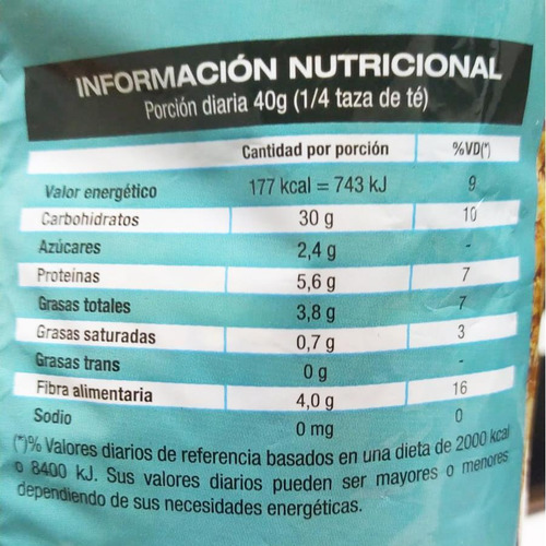 Granola Montesol Sin Azúcar 350 Gramos