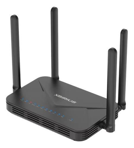 Roteado Ax3000, Wifi 6, Ont, Gpon, Voip, Easy Mesh, Preto