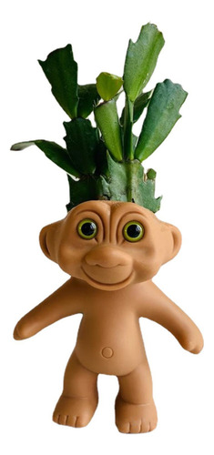 W Maceta Troll Titular De La Planta Troll Decoración De