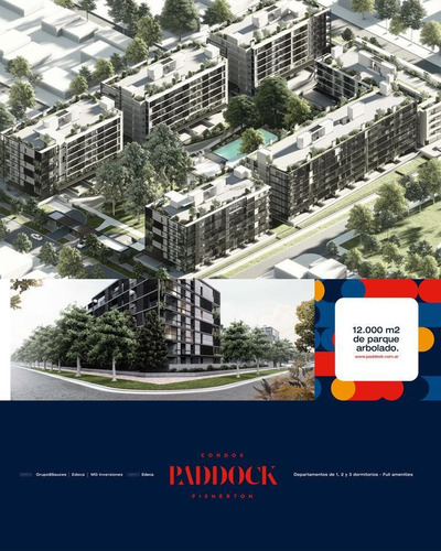 Imagen 8 de 13 de 1 Dormitorio Al Frente C/parrilla Exclusiva - Paddock Condos Fisherton