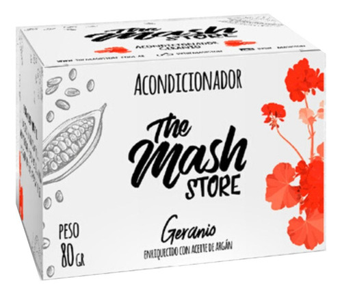 Acondicionador Sólido The Mash Store - Geranio X 80 Gr