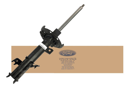 Kit 4 Amortecedor Completo New Fiesta Hatch Sedan Original