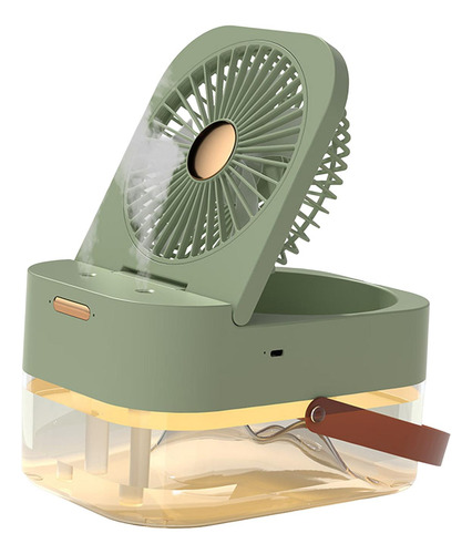 Ventilador Umidificador De Área De Trabalho Verde