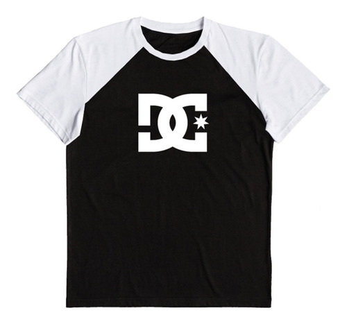 Remera Dc Shoes Manga Corta Star Raglan Caballero