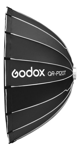 Softbox Parabólico Godox Qr-p120t Montura Bowens 120 Cm 