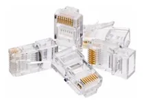 Comprar Ficha Rj45 X100u Doble Contactos Cable Red Utp Crimpea Ttb