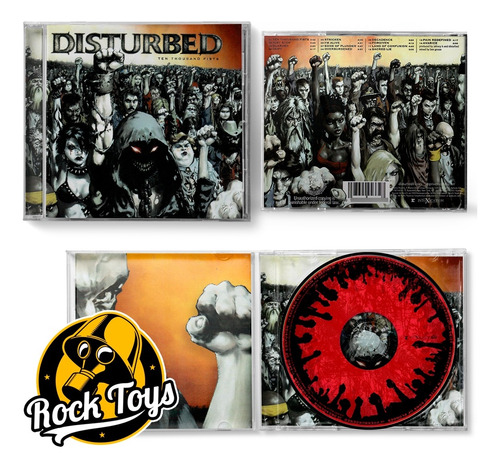 Disturbed - Ten Thousand Fist 2005 Cd Vers. Usa (Reacondicionado)