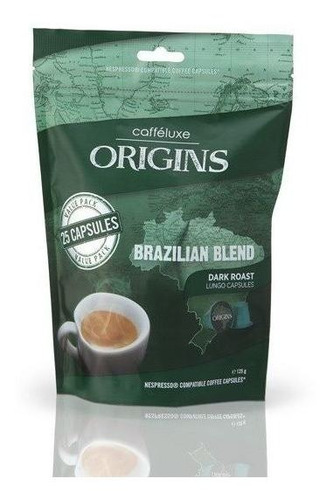 Cápsulas Brazilian Blend - Pct C/ 25 Unid (padrao Nespresso)