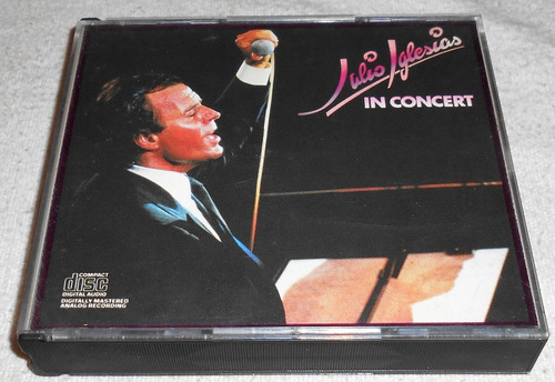 Cd Doble Julio Iglesias / In Concert