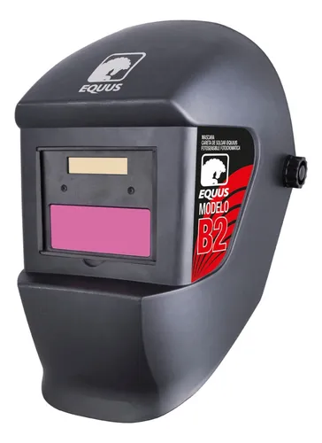 comprar Mascara Careta De Soldar Equus Fotosensible Fotocromatica Color Negro