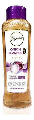 Shampoo Anyeluz Onion Extract For Strong And Radiant Hair