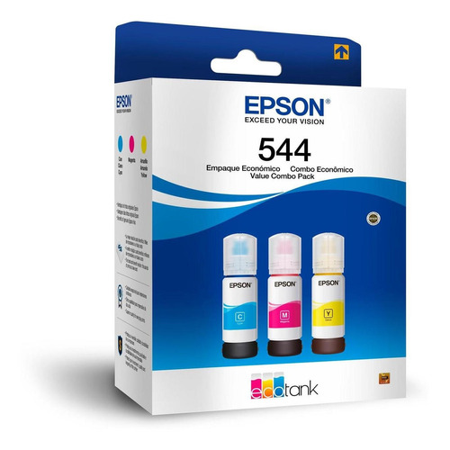 Pack Botellas De Tinta X3 Epson T544