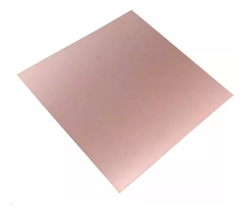 Combo X 10 Placa Pcb Virgen Pertinax Cobre 10x10 Simple Faz