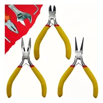 Comprar Jogo De Mini Alicates Artesanato Bijuteria Kit 3 Pç Semijoia