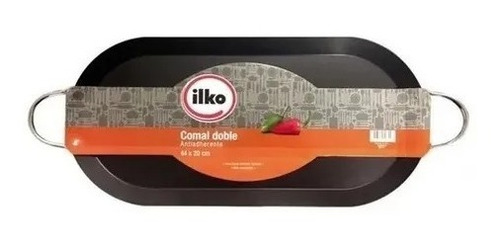 Comal Antiadherente Doble 44cm X 20cm Ilko