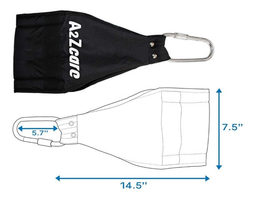 Imagen 2 de 5 de Correas Abdominales Colgantes Para Barras A2zcare
