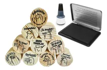 Comprar Sellos Para Maestros. Paq De 10 Sellos Incluye Tinta Y Cojin